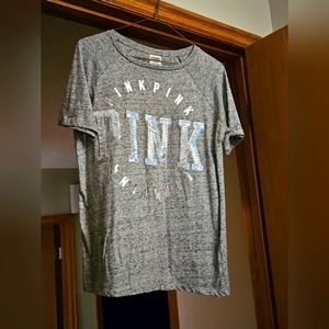 Tshirt Medium- NEW -Pink Victoria's Secret